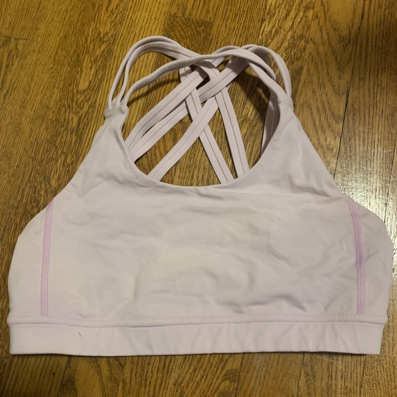 lululemon athletica Other - Lululemon energy sport bra size 8 lilac adjustable